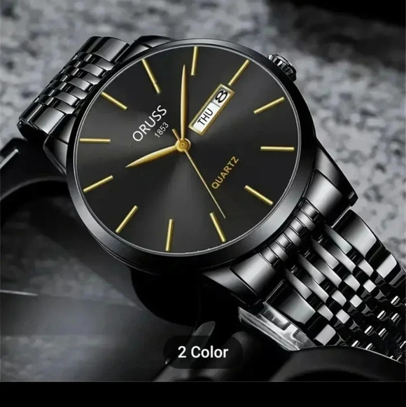 Other - Fashion Men's Watch Business Casual Calendar Waterproof Watch..NWT..we bundle..